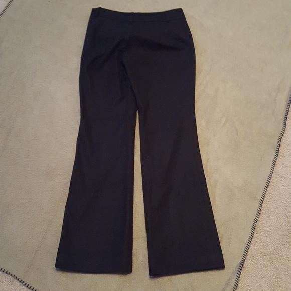 Size 0 Banana Republic Black Wool Pants - Picture 3 of 4